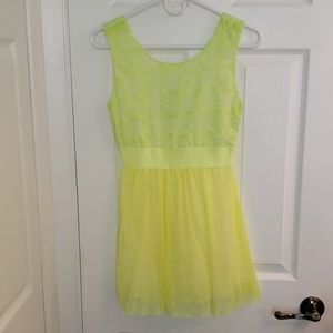 Btween Girls Neon Dress Size 12